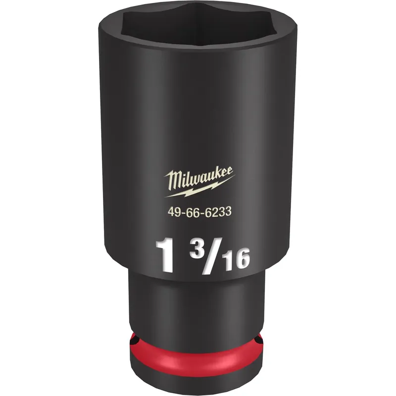 Shockwave 1-3/16 In. Deep 6 Point Impact Socket 1/2 In. Drive