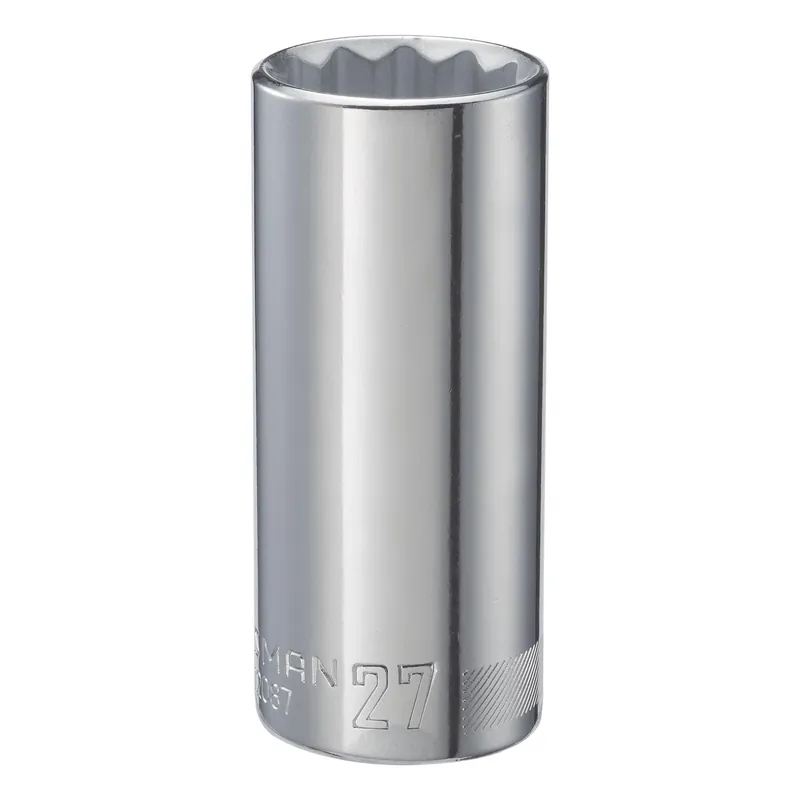 Craftsman 27 Mm X 1/2 In. Drive 12 Point Deep Socket 1 Pc