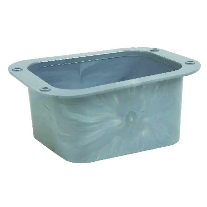 Drop Outlet, C Style, Plastic, 2 X 3 In.