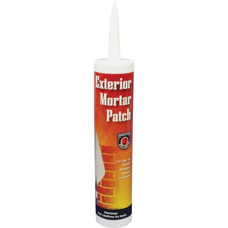 Meeco‘s Red Devil Natural Mortar Concrete And Masonry Filler And Sealant 10.1 Fl. Oz.