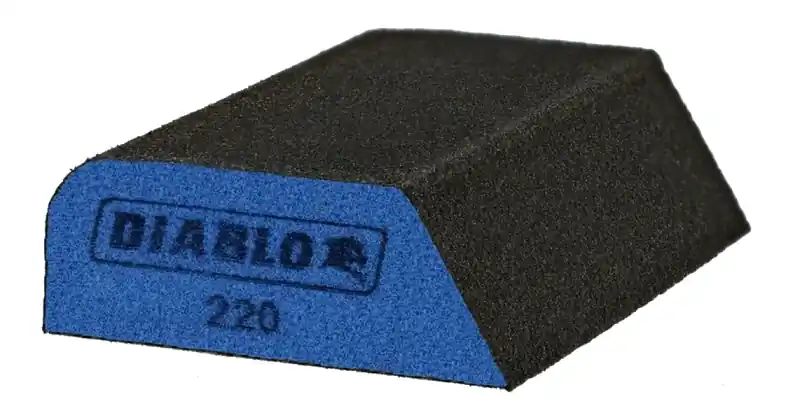 Dual Edge Sanding Sponge Block, Micro Fine Grit