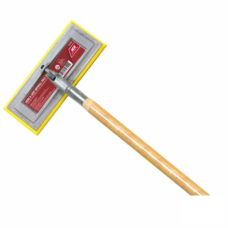 Plastic Drywall Pole Sander 4 In. W X 10 In. L For Easy Drywall Finishing