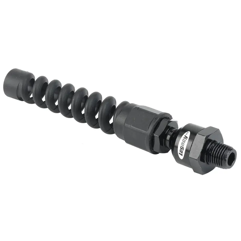 Pro 3/8 In. Barb Reusable Air Hose End With Ball Swivel, Model Rp900375bs