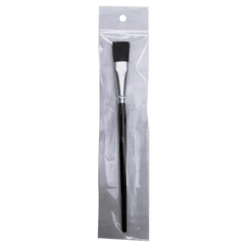 Home Plus 3/4‑Inch Flat Touch‑Up Paint Brush – Precise Black China Bristles