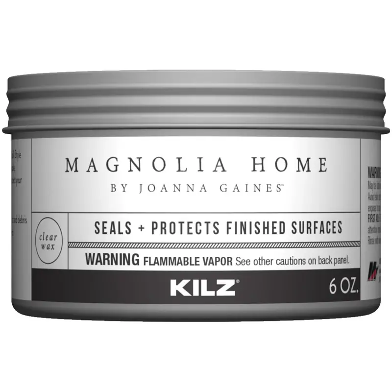 Kilz Transparent Flat Clear Finishing Wax 6 Oz