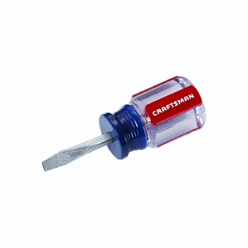 1-1/2 Inch Slotted Screwdriver With 3/16 Inch Tip - Durable Steel Construction