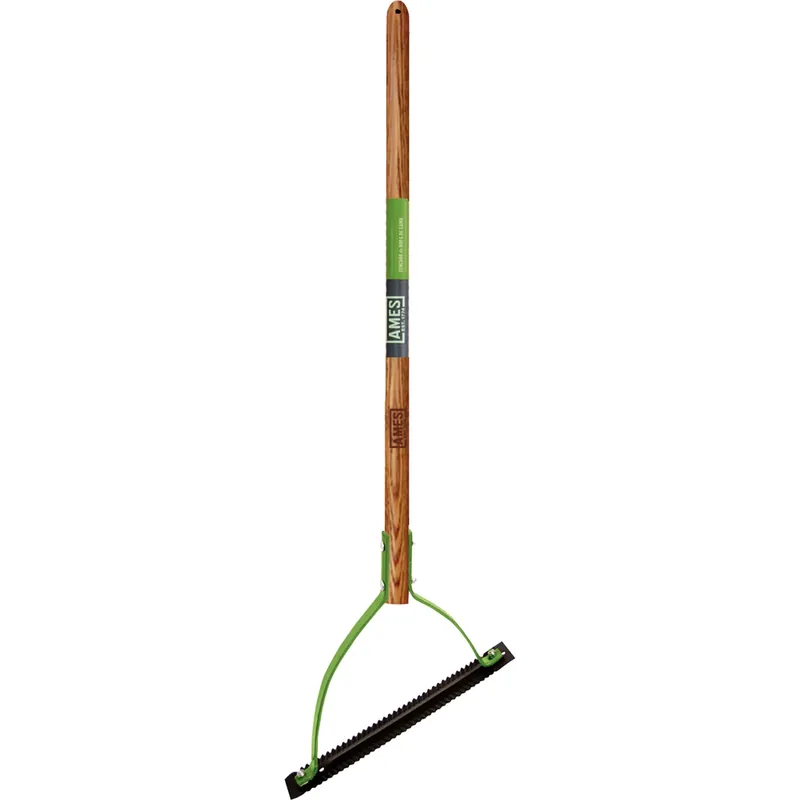 Deluxe 40 In. Steel Weed Cutter With Wood Handle And Double Edge Blade