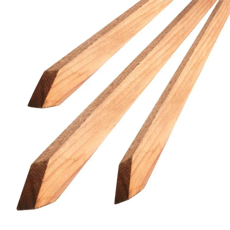 Bond 48 In. H X 1 In. W X 1 In. D Brown Wood Garden Stakes