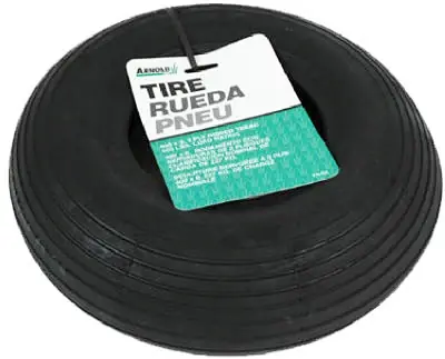 14-inch Replacement Wheelbarrow Tire Tr-62 Rib Tread 400x6 Off-road