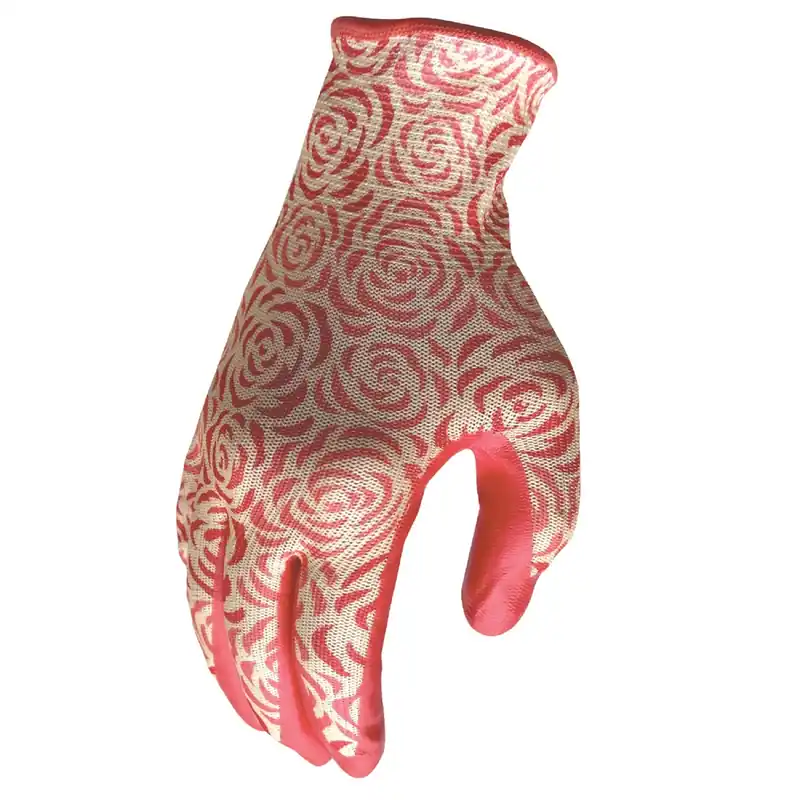 Digz Women‘s Indoor/Outdoor Gardening Gloves Pink M/L 3 Pair