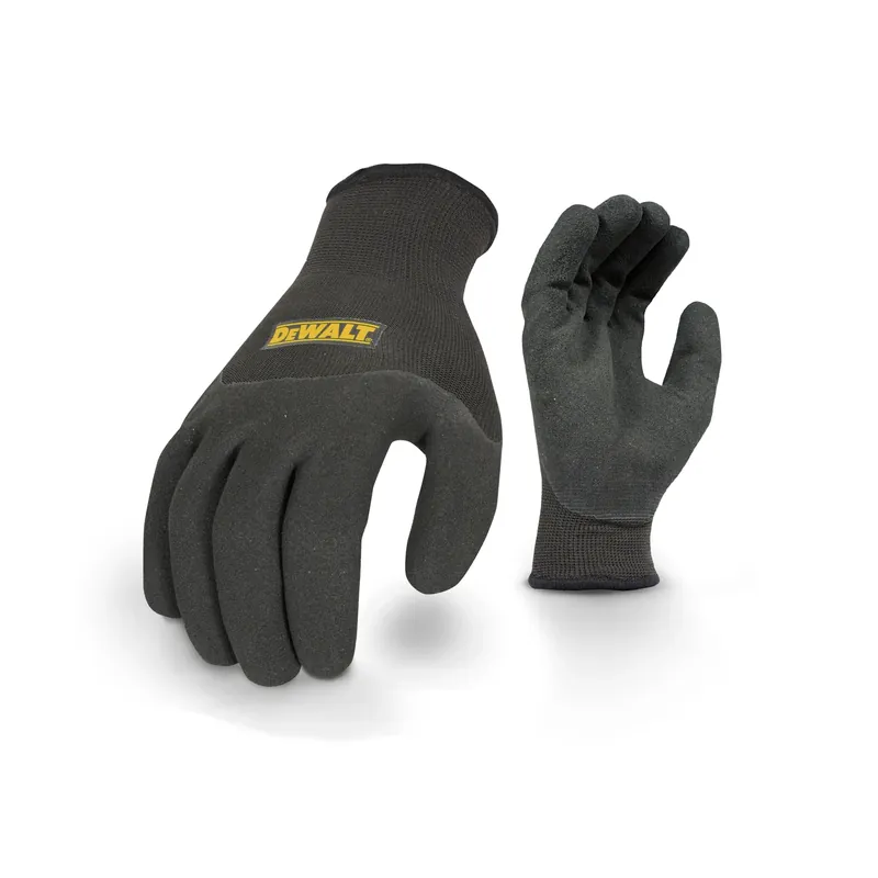 DeWalt Radians Unisex Thermal Fit Gloves Black L 1 Pk