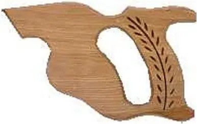 40 Piece Size 1 Classic Horseshoe Set With 13 Wooden Hand Saw Handles