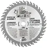 27390 7-1/4-inch 40 Tooth Non-ferrous Metal Circular Saw Blade