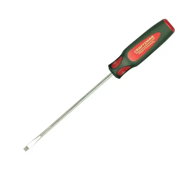 Professional Slotted Screwdriver 3/16 X 6 Inches - Durable And Reliable Tool