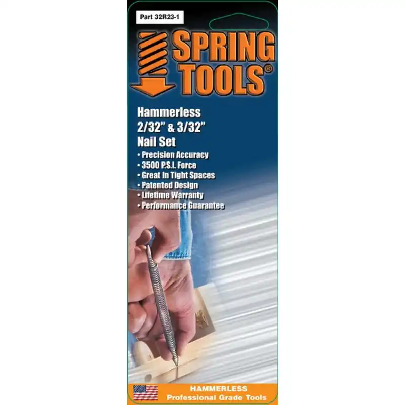 Double Ended Nail Set 2/32 & 3/32 In. - Model 32r23-1