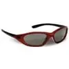Xf304 X Factor Safety Glasses With Red/black Frame And Silver Mirror Lens