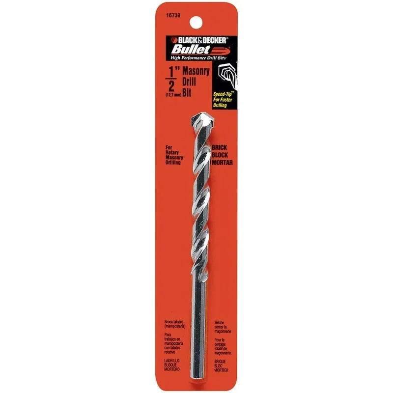 1/2 In. X 6 In. Rotary Masonry Bit Model 16739