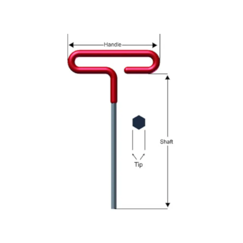 Eklind Short Series Hex L-key 7/8 Inch Sae Short Arm 1 Piece