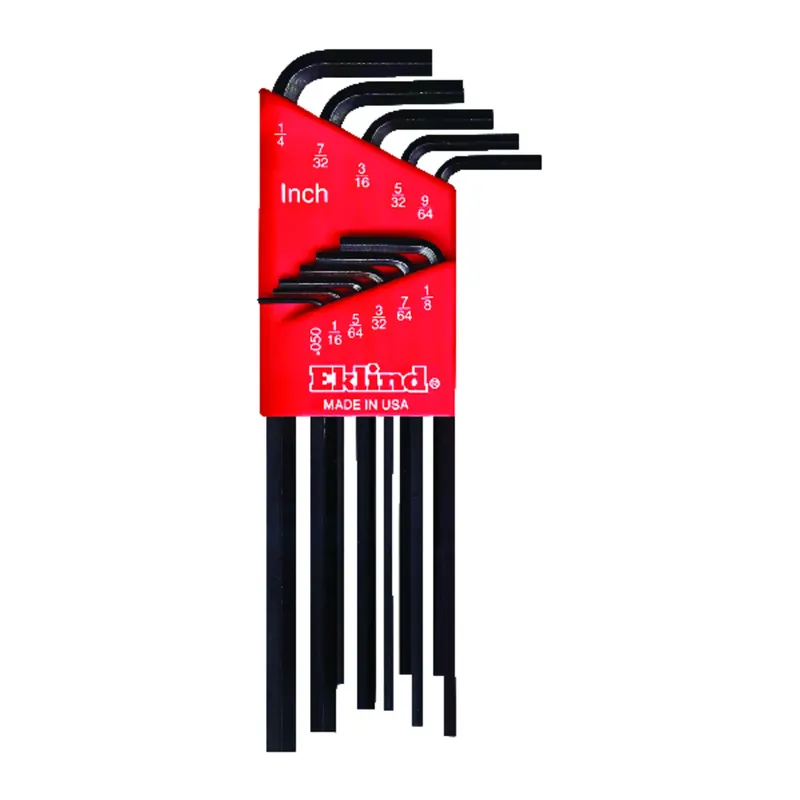 Hex-l 11 Pc Long Arm Hex L-key Set .050 To 1/4 In. Sae