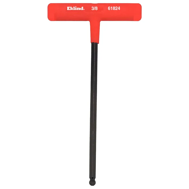 Eklind Power-t 3/8 Inch Sae T-handle Ball End Hex Key 9 Inch Length