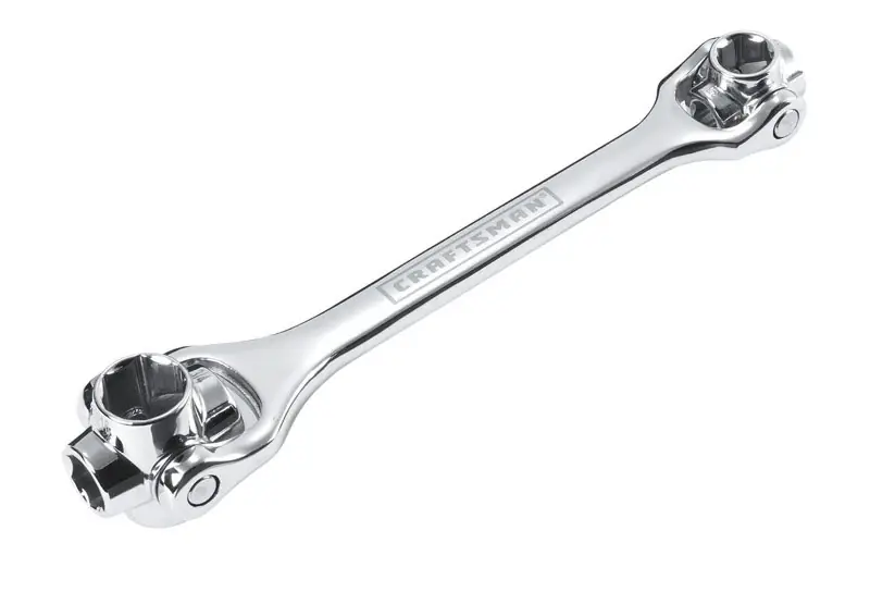 Craftsman 1 In. Sae Dog Bone Wrench, Alloy Steel, Single Piece