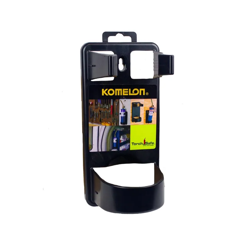 10 In. H X 4.25 In. W X 4 In. D Black Plastic Utility Torch Holder