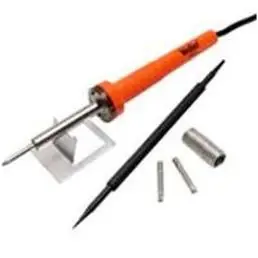 Sp25nkus General Duty 25w Soldering Iron Kit With Light, 120v, 3mm Tip
