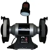 Gr450 Shopmaster 8-inch Bench Grinder With Adjustable Tool Rest
