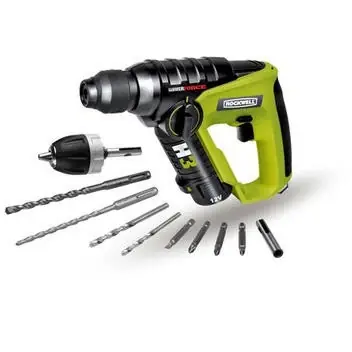Rk2513k2 H3 12v Cordless Lithiumtech 3-in-1 Rotary Hammer Drill Kit