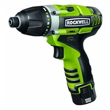 Rk2515k2 12v Lithiumtech Cordless 3rill 3-in-1 Impact Driver With 2 Batteries