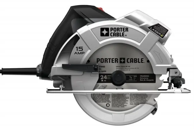 Pc15cslk Tradesman 7-1/4 Inch 15 Amp Circular Saw With Laser Guide