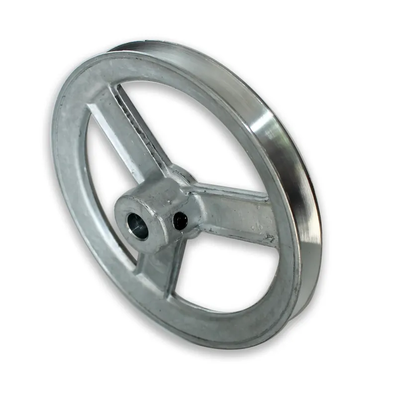 V-Groove Die-Cast Pulley, 1/2 In. Bore X 6 In. Dia.