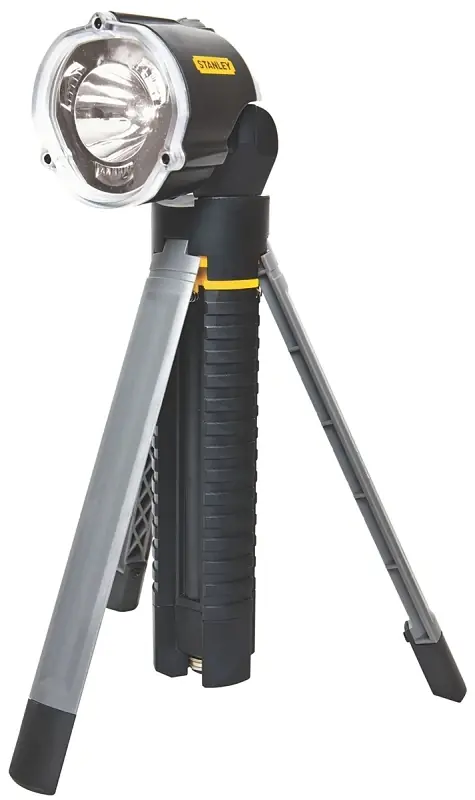 95-112b Led Tripod Flashlight, 30 Lumens, 246 Ft Beam Distance, 41 Hr Run Time