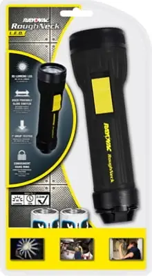 Rn2d1w-b Roughneck 1w 85 Lumen 2d Led Flashlight With Batteries
