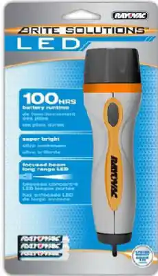 Led Flashlight - Model Brsled3aaa-bb - Compact And Durable Design