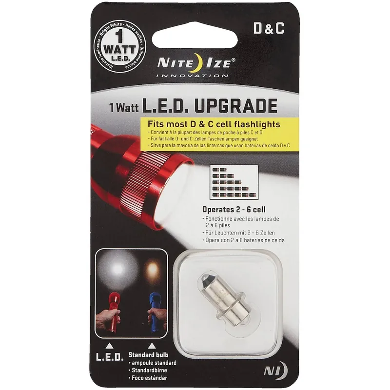 High Power LED Upgrade Bulb C/D Cell
