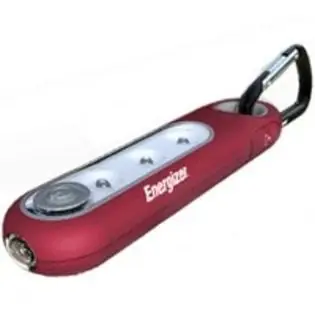 Edmcc42e Carabiner Led Area Light - 50 Lumens, 3 Modes, 4 Aaa Batteries