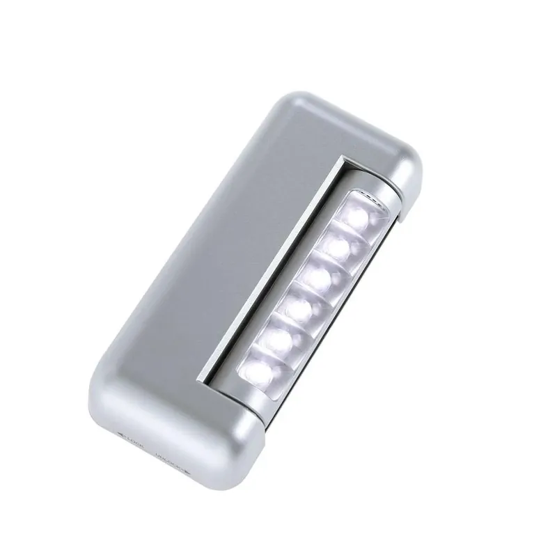 Fulcrum 20042-301 Silver 6-led Under Cabinet Light With 36 Lumens