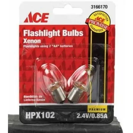 Premium Xenon 3166170 Hpx102 Flashlight Bulb 2.4v 0.85a - 2 Pack