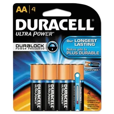 Duracell Batteries, Alkaline, Digital, AA, 4 Ct - DURACELL, INC.