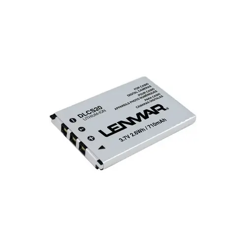 Dlcs20 Replacement Battery For Casio Np-20 Digital Cameras, 3.7v 710mah