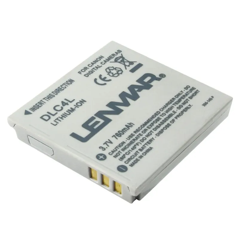Dlc4l Replacement Lithium-ion Battery For Canon Digital Cameras, 760mah