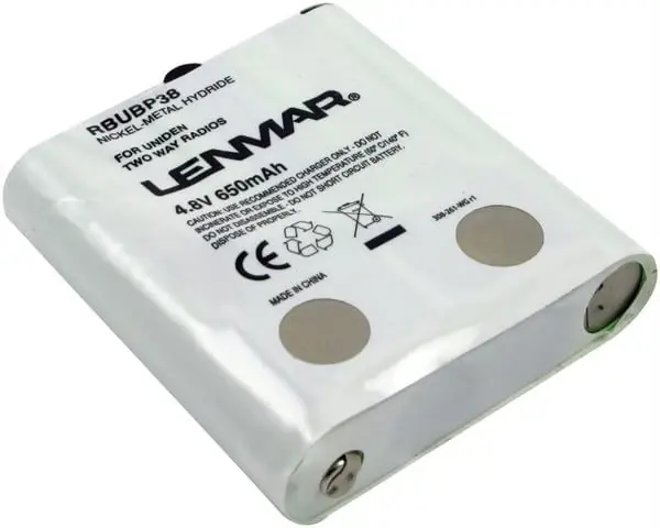 Rbubp38 Replacement Battery For Uniden Gmr1038, Gmr1558, Gmr645 Two-way Radios