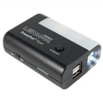Powerport Flash Ppualf1 - 2000 Mah Portable Battery & Charger With Flashlight