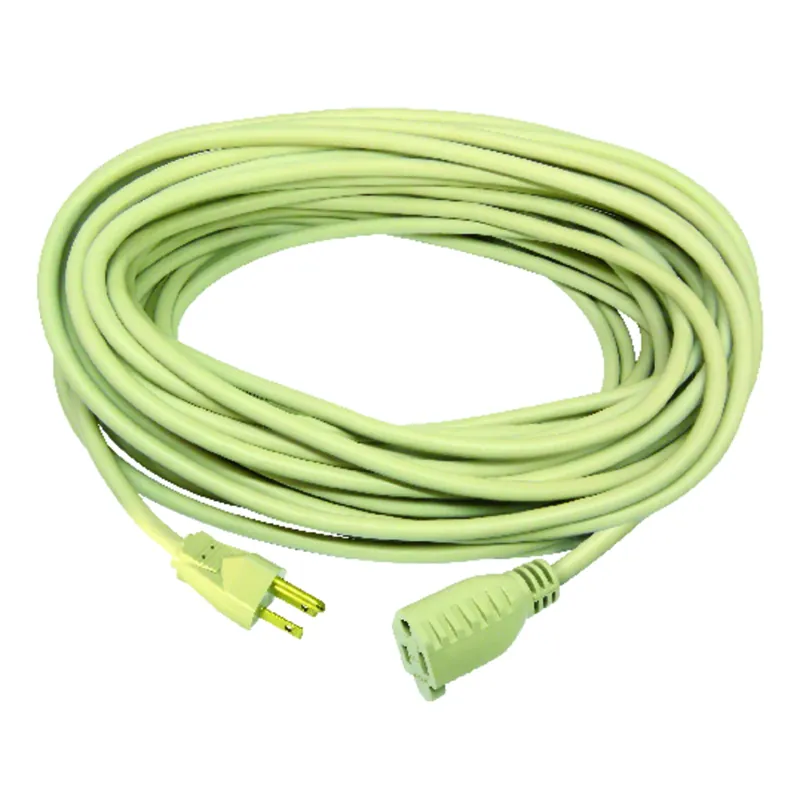 Indoor And Outdoor 100 Ft. Beige Extension Cord 16/3 Sjtw For Versatile Use