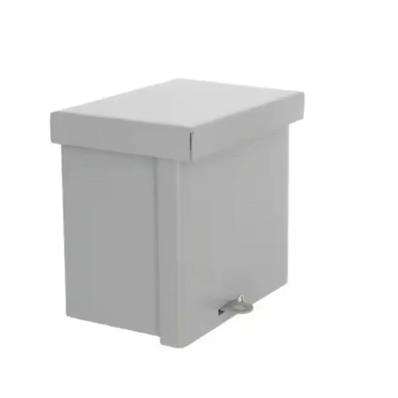 Southwire 6x6x4 Inch Nema 3r Steel Screw Cover Enclosure Box