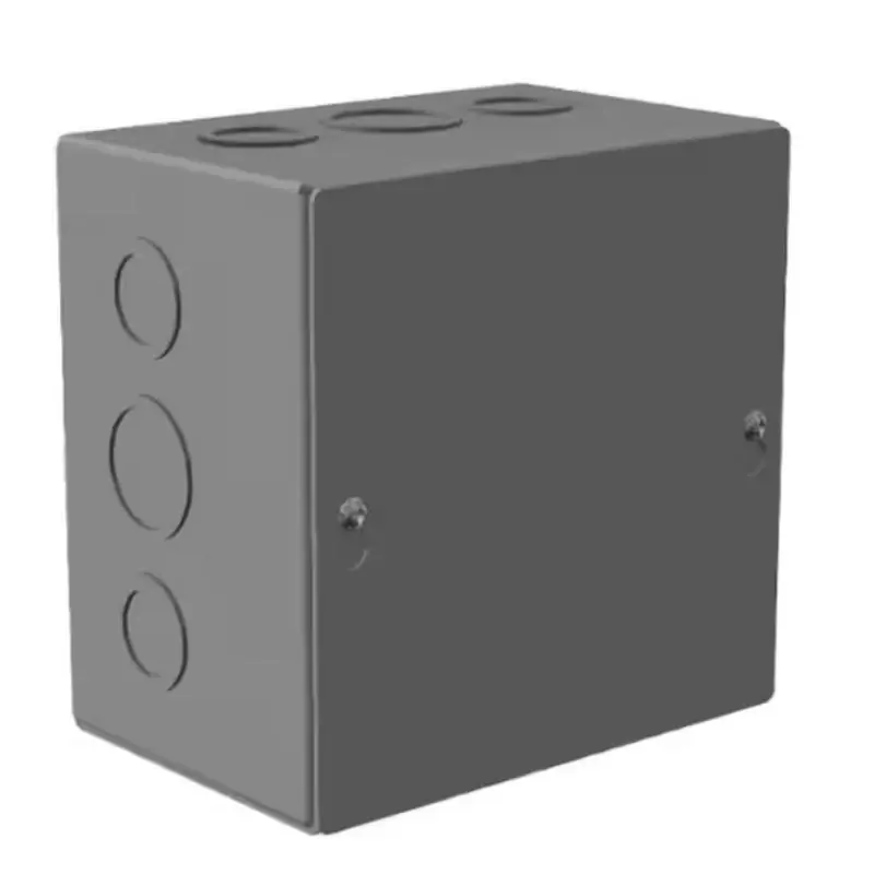 Southwire 6x6x4 Inch Nema 1 Steel Screw Cover Enclosure Box