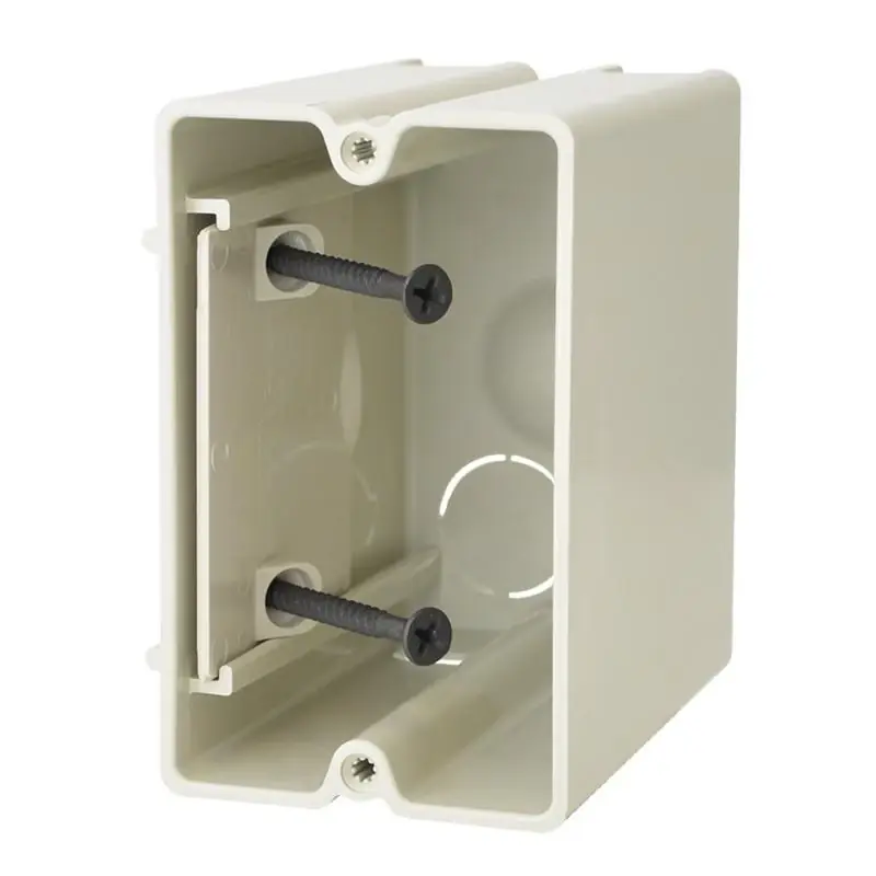 Allied Moulded Sliderbox 23 Cu In Fiberglass 1 Gang Rectangle Outlet Box Off White
