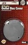 Ace Weatherproof Blank Cover 34444 - Set Of 7