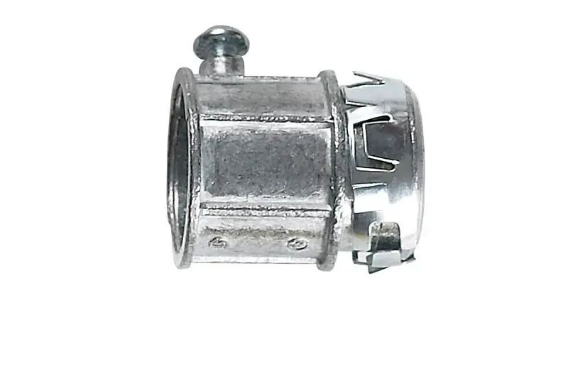 Arlington Snap-Tite 3/4 In. Dia. Steel Electrical Conduit Connector For EMT 10 Pk